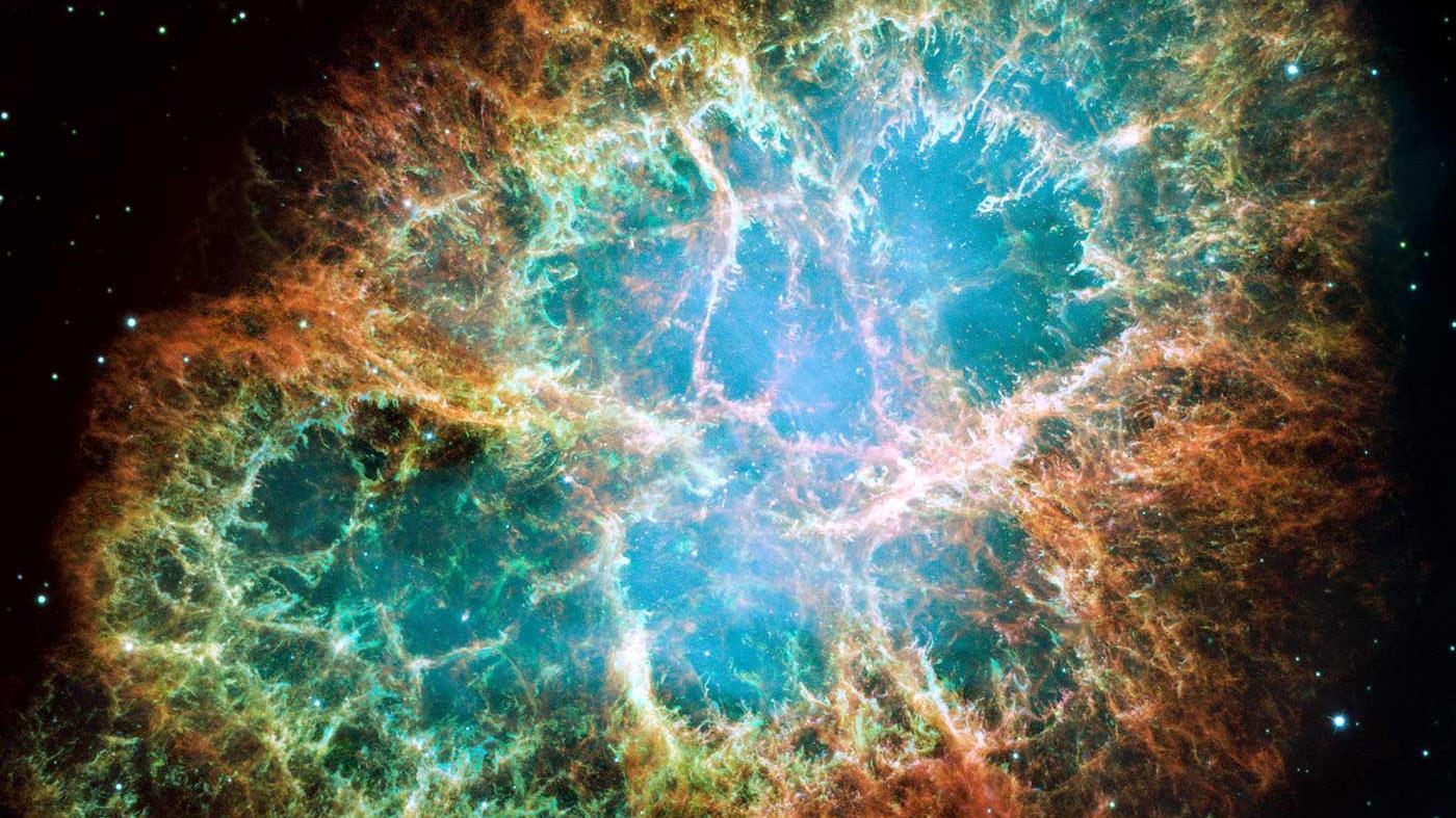 Crab Nebula from Hubble