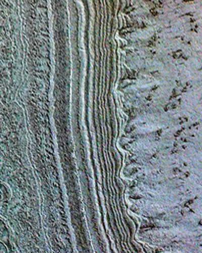 Ice sheets at Mars' south poleThis image taken by NASA’s Mars Reconnaissance Orbiter shows ice sheets at Mars’ south pole.